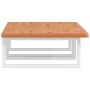Wandwaschtischregal aus Stahl und massiver Buche von , Badezimmerwaschtische - Ref: Foro24-3302452, Preis: 141,65 €, Rabatt: %