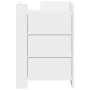 Mesita de noche madera de ingeniería blanco 45x50x65 cm de , Mesitas de noche - Ref: Foro24-848304, Precio: 75,90 €, Descuent...
