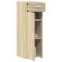 Aparador madera de ingeniería roble Sonoma 30x42,5x93 cm by , Sideboards - Ref: Foro24-846273, Price: 78,19 €, Discount: %