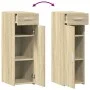 Aparador madera de ingeniería roble Sonoma 30x42,5x93 cm by , Sideboards - Ref: Foro24-846273, Price: 76,16 €, Discount: %