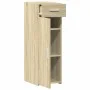 Aparador madera de ingeniería roble Sonoma 30x42,5x93 cm by , Sideboards - Ref: Foro24-846273, Price: 76,16 €, Discount: %