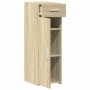 Aparador madera de ingeniería roble Sonoma 30x42,5x93 cm by , Sideboards - Ref: Foro24-846273, Price: 78,19 €, Discount: %