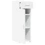 Aparador madera de ingeniería blanco 30x42,5x93 cm de , Aparadores - Ref: Foro24-846271, Precio: 71,01 €, Descuento: %