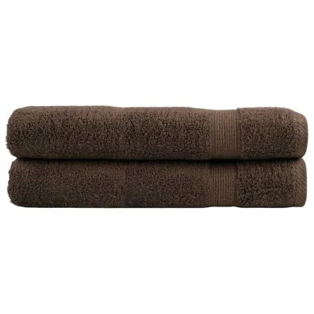 Saunatücher SOLUND, 2 Stück, braun, 80x200 cm, 600 g/m². von , Handtücher - Ref: Foro24-137242, Preis: 43,86 €, Rabatt: %