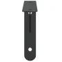 Soportes de estante 4 uds acero inoxidable negro 20x2,5x14 cm de , Estantes y estanterías - Ref: Foro24-30302, Precio: 24,32 ...