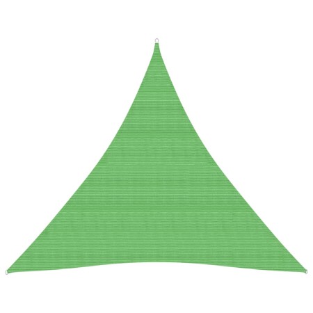 HDPE sail awning light green 160 g/m² 4x4x4 m by vidaXL, Umbrellas - Ref: Foro24-311313, Price: 24,96 €, Discount: %