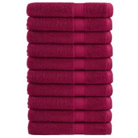 Premium-Handtücher SOLUND, 10 Stück, Bordeaux, 100x200 cm, 600 g/m². von , Handtücher - Ref: Foro24-137223, Preis: 229,59 €, ...