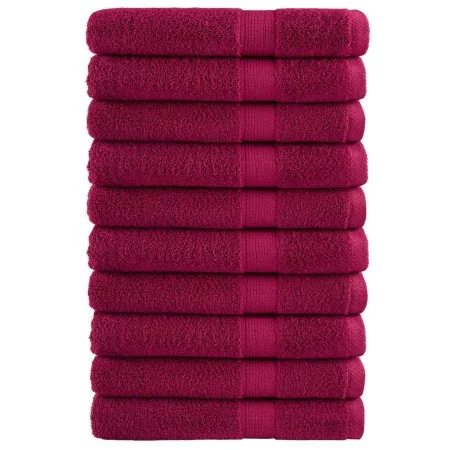 Toallas premium SOLUND 10 unidades burdeos 100x200 cm 600 gsm by , Towels - Ref: Foro24-137223, Price: 229,59 €, Discount: %