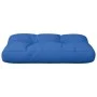 Cojín para sofá de palets de tela azul 50x40x12 cm by , Cushions for chairs and sofas - Ref: Foro24-360545, Price: 19,54 €, D...