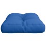 Cojín para sofá de palets de tela azul 50x40x12 cm von , Kissen für Stühle und Sofas - Ref: Foro24-360545, Preis: 21,42 €, Ra...