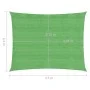 HDPE sail awning light green 160 g/m² 3.5x4.5 m by vidaXL, Umbrellas - Ref: Foro24-311296, Price: 47,20 €, Discount: %