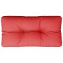 Rotes Stoffkissen für Paletten 70x40x12 cm von , Kissen für Stühle und Sofas - Ref: Foro24-360585, Preis: 16,55 €, Rabatt: %