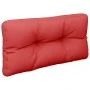 Cojín para palets de tela rojo 70x40x12 cm de , Cojines para sillas y sofás - Ref: Foro24-360585, Precio: 17,71 €, Descuento: %