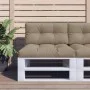 Kissen für Paletten aus grauem Taupe-Stoff 70x40x12 cm von , Kissen für Stühle und Sofas - Ref: Foro24-360587, Preis: 26,16 €...
