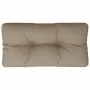 Kissen für Paletten aus grauem Taupe-Stoff 70x40x12 cm von , Kissen für Stühle und Sofas - Ref: Foro24-360587, Preis: 26,16 €...