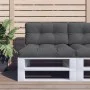 Cojín para sofá de palets tela gris antracita 80x40x12 cm by , Cushions for chairs and sofas - Ref: Foro24-360601, Price: 27,...