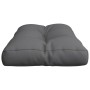 Cojín para sofá de palets tela gris antracita 80x40x12 cm by , Cushions for chairs and sofas - Ref: Foro24-360601, Price: 31,...