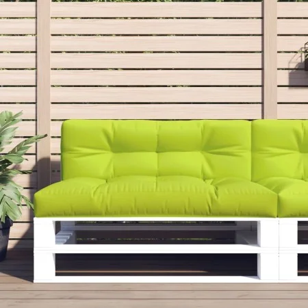 Kissen für Palettensofa aus hellgrünem Stoff 120x40x12 cm. von , Kissen für Stühle und Sofas - Ref: Foro24-360634, Preis: 27,...