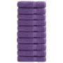 Toallas de ducha SOLUND 10 unidades morado 70x140 cm 600 gsm de , Toallas - Ref: Foro24-137358, Precio: 116,43 €, Descuento: %