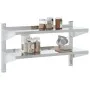 Estante de pared acero inoxidable plateado 100x40x60 cm de , Estantes y estanterías - Ref: Foro24-30309, Precio: 82,00 €, Des...