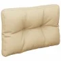 Cojines para palets 2 unidades tela beige by , Cushions for chairs and sofas - Ref: Foro24-360648, Price: 39,72 €, Discount: %