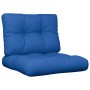 Cojines para palets 2 unidades tela azul royal von , Kissen für Stühle und Sofas - Ref: Foro24-360655, Preis: 34,00 €, Rabatt: %