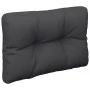 Cojines para palets 2 unidades tela negro by , Cushions for chairs and sofas - Ref: Foro24-360674, Price: 50,52 €, Discount: %