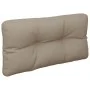 Cojines para palets 2 unidades tela gris taupé by , Cushions for chairs and sofas - Ref: Foro24-360697, Price: 60,10 €, Disco...