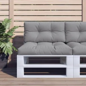 Kissen für Palettensofa, 2 Stück, grauer Stoff. von , Kissen für Stühle und Sofas - Ref: Foro24-360712, Preis: 43,38 €, Rabat...