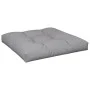 Cojines para sofá de palets 2 unidades tela gris by , Cushions for chairs and sofas - Ref: Foro24-360712, Price: 43,38 €, Dis...