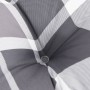 Cojines para palets 2 unidades tela a cuadros gris by , Cushions for chairs and sofas - Ref: Foro24-360725, Price: 56,41 €, D...