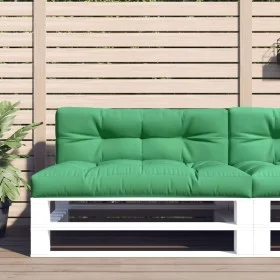 Cojines para palets 2 unidades tela verde by , Cushions for chairs and sofas - Ref: Foro24-360738, Price: 77,71 €, Discount: %