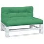 Cojines para palets 2 unidades tela verde by , Cushions for chairs and sofas - Ref: Foro24-360738, Price: 77,71 €, Discount: %