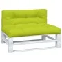 Cojines para sofá de palets 2 unidades tela verde claro by , Cushions for chairs and sofas - Ref: Foro24-360744, Price: 92,34...