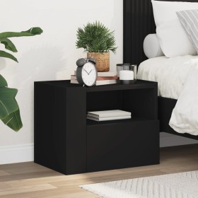 Mesitas de noche de pared 2 unidades blanca 45x30x35 cm by , Nightstands - Ref: Foro24-848312, Price: 66,59 €, Discount: %