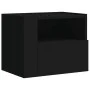 Mesitas de noche de pared 2 unidades blanca 45x30x35 cm by , Nightstands - Ref: Foro24-848312, Price: 65,76 €, Discount: %