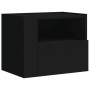 Wandnachttische, 2 Stück, weiß, 45x30x35 cm. von , Nachttische - Ref: Foro24-848312, Preis: 66,59 €, Rabatt: %