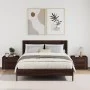 Mesitas de noche de pared 2 uds color marrón roble 45x30x35 cm by , Nightstands - Ref: Foro24-848338, Price: 74,86 €, Discoun...