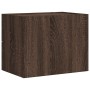 Wand-Nachttische 2 Stück in Eichenbraun 45x30x35 cm von , Nachttische - Ref: Foro24-848338, Preis: 75,85 €, Rabatt: %