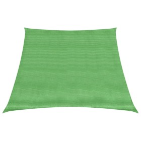 Light green HDPE sail shade 160 g/m² 4/5x3 m by vidaXL, Umbrellas - Ref: Foro24-311325, Price: 35,80 €, Discount: %
