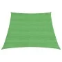 Light green HDPE sail shade 160 g/m² 4/5x3 m by vidaXL, Umbrellas - Ref: Foro24-311325, Price: 35,21 €, Discount: %