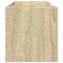 Organizador escritorio madera color roble Sonoma 44,5x24x25 cm by , Classification and organization - Ref: Foro24-848040, Pri...