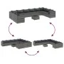 Set de sofás de jardín 11 pzas y cojines ratán sintético gris by , Garden sets - Ref: Foro24-3308354, Price: 713,67 €, Discou...