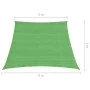 Hellgrünes HDPE Segelvorzelt 160 g/m² 4/5x3 m von vidaXL, Sonnenschirme - Ref: Foro24-311325, Preis: 35,21 €, Rabatt: %