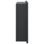 Hornacina ducha acero inoxidable negro mate 32x32x9 cm by , Shower walls and screens - Ref: Foro24-4005126, Price: 64,96 €, D...