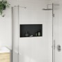 Hornacina ducha acero inoxidable negro mate 62x32x9 cm by , Shower walls and screens - Ref: Foro24-4005130, Price: 95,15 €, D...