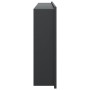 Hornacina ducha acero inoxidable negro mate 62x32x9 cm by , Shower walls and screens - Ref: Foro24-4005130, Price: 95,15 €, D...