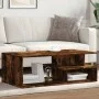 Mesa de centro madera de ingeniería roble ahumado 102x55x35 cm by , Coffee table - Ref: Foro24-848014, Price: 72,50 €, Discou...
