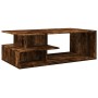 Mesa de centro madera de ingeniería roble ahumado 102x55x35 cm by , Coffee table - Ref: Foro24-848014, Price: 73,69 €, Discou...