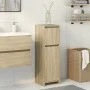 Armario de baño madera contrachapada color roble 30x30x95 cm by , Bathroom furniture - Ref: Foro24-849607, Price: 49,74 €, Di...